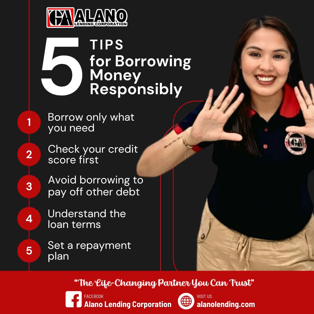5 Tips for Borrowing Money Responsibly