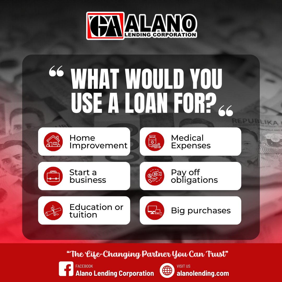What Would You Use a Loan For?