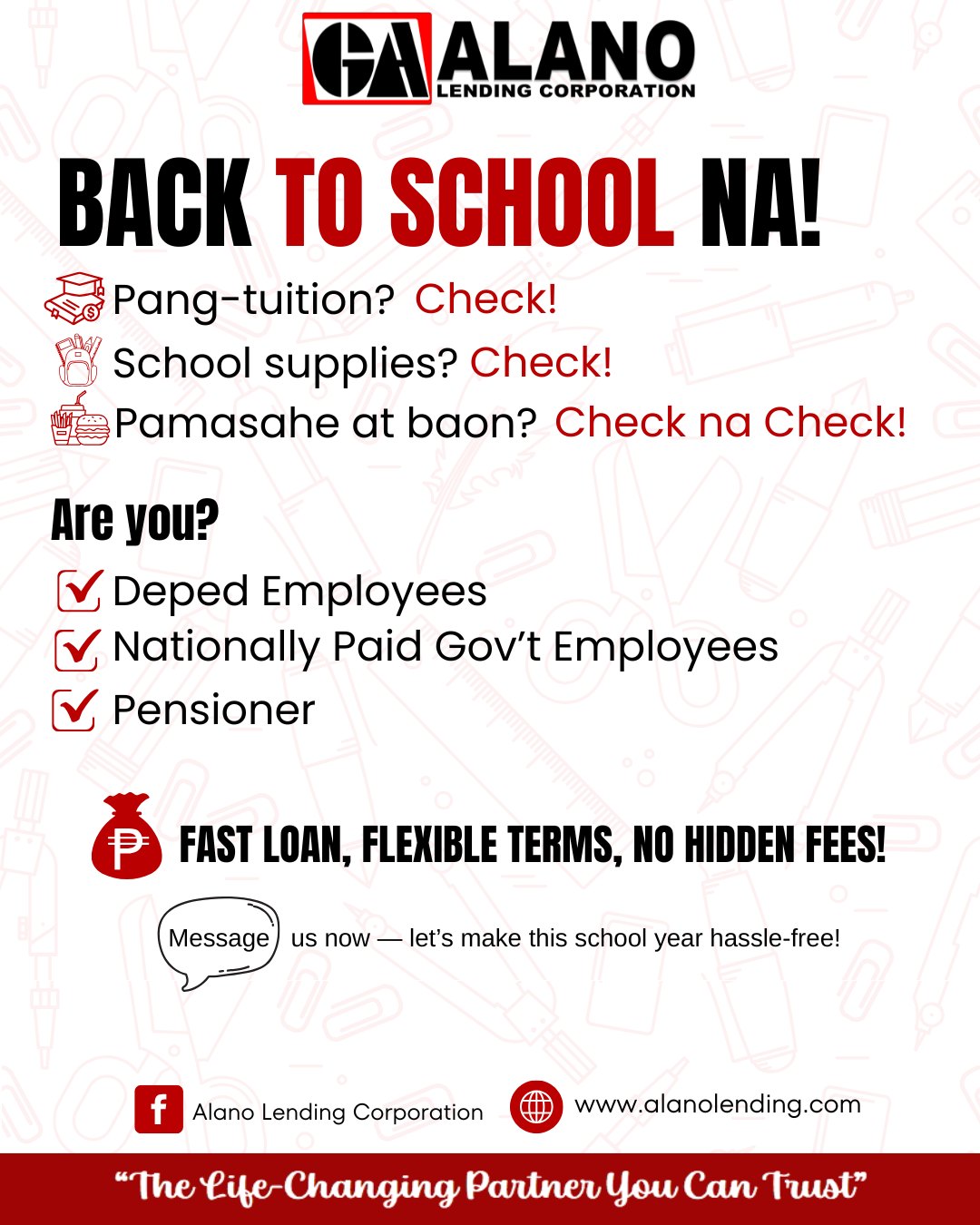 Balik Eskwela? Handa Ka Na Ba?