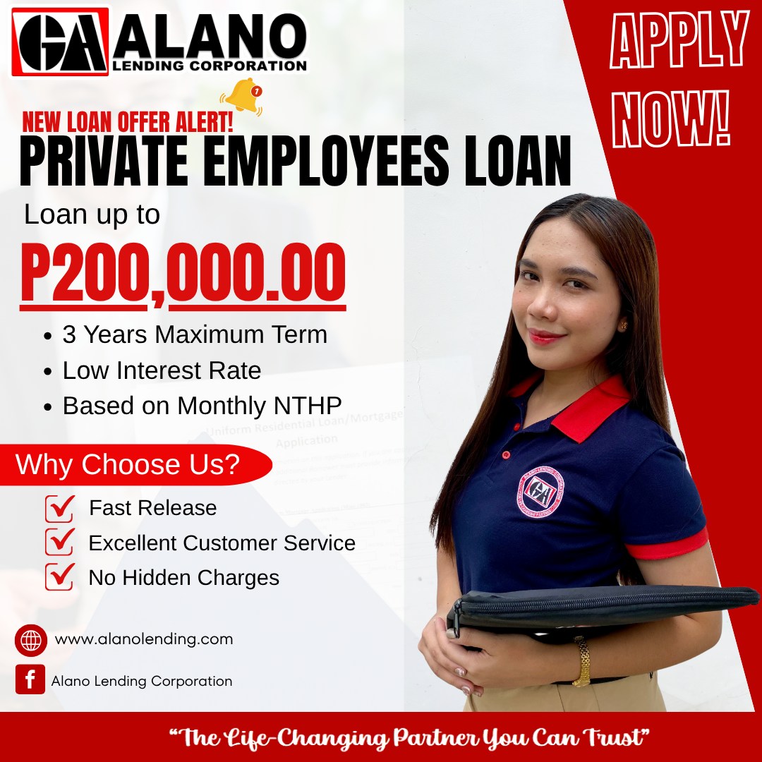 New Loan Offer – Private Employees Loan