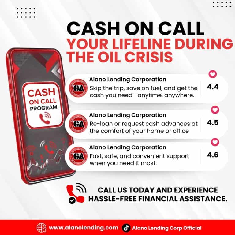 CASH ON CALL - Fryll Alanolendingcorporation