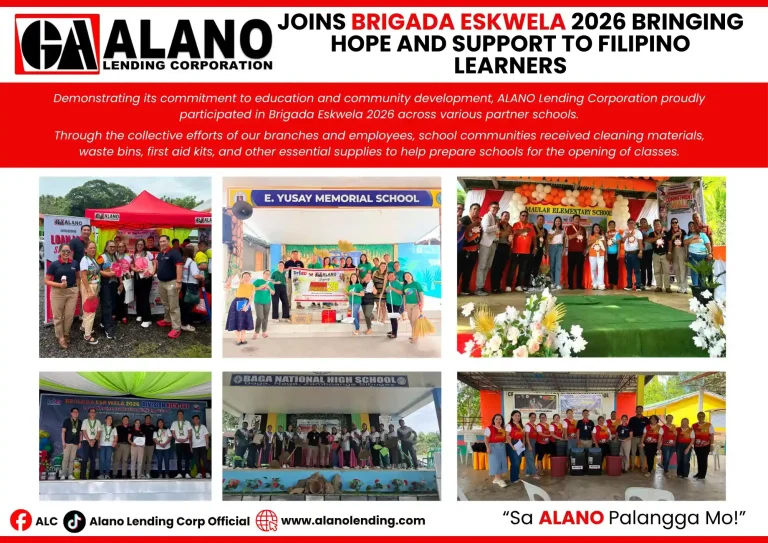 Joins Brigada Eskwela 2026 Bring